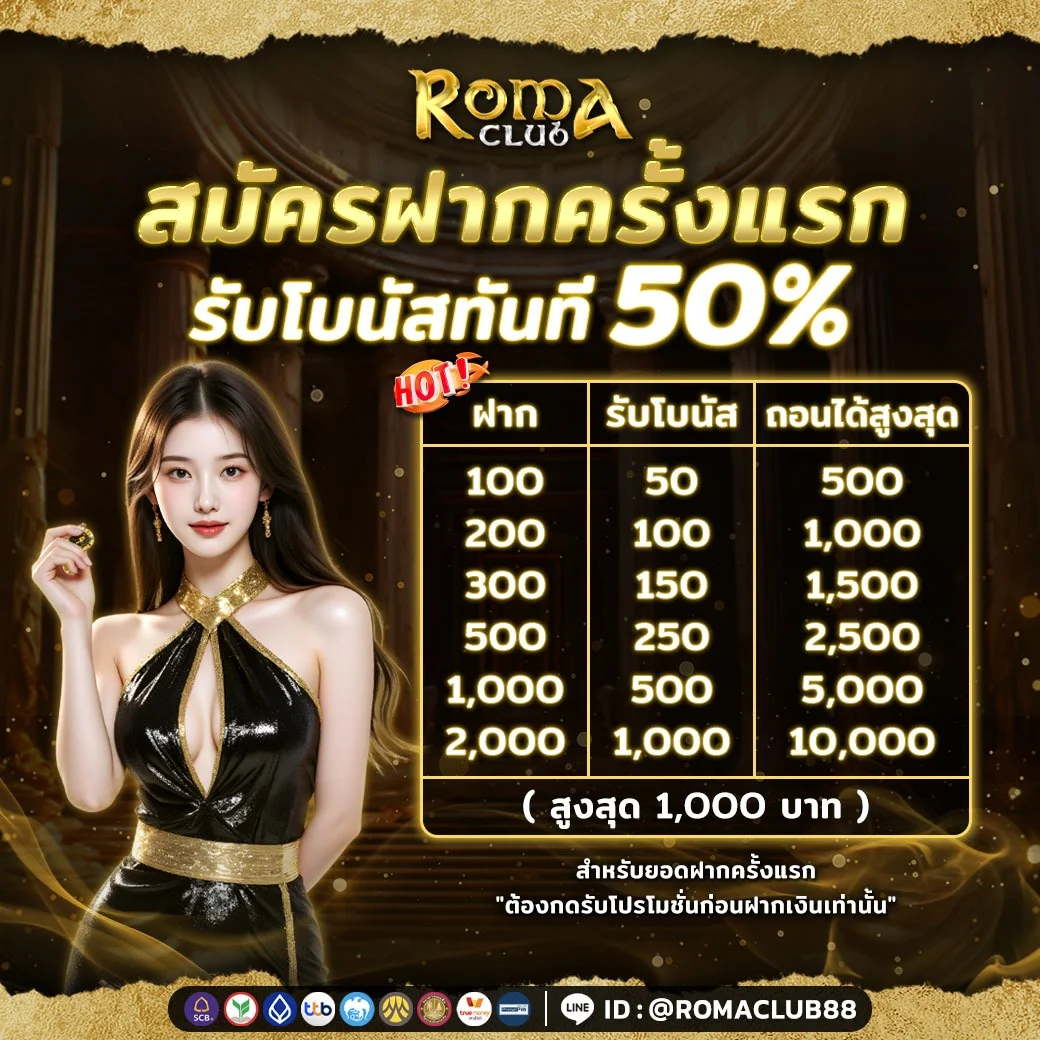 หน้าจอเกมสล็อตยอดนิยมใน ROMACLUB89 คาสิโนเว็บตรง